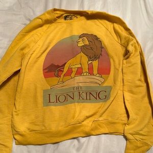 Lion king sweat shirt